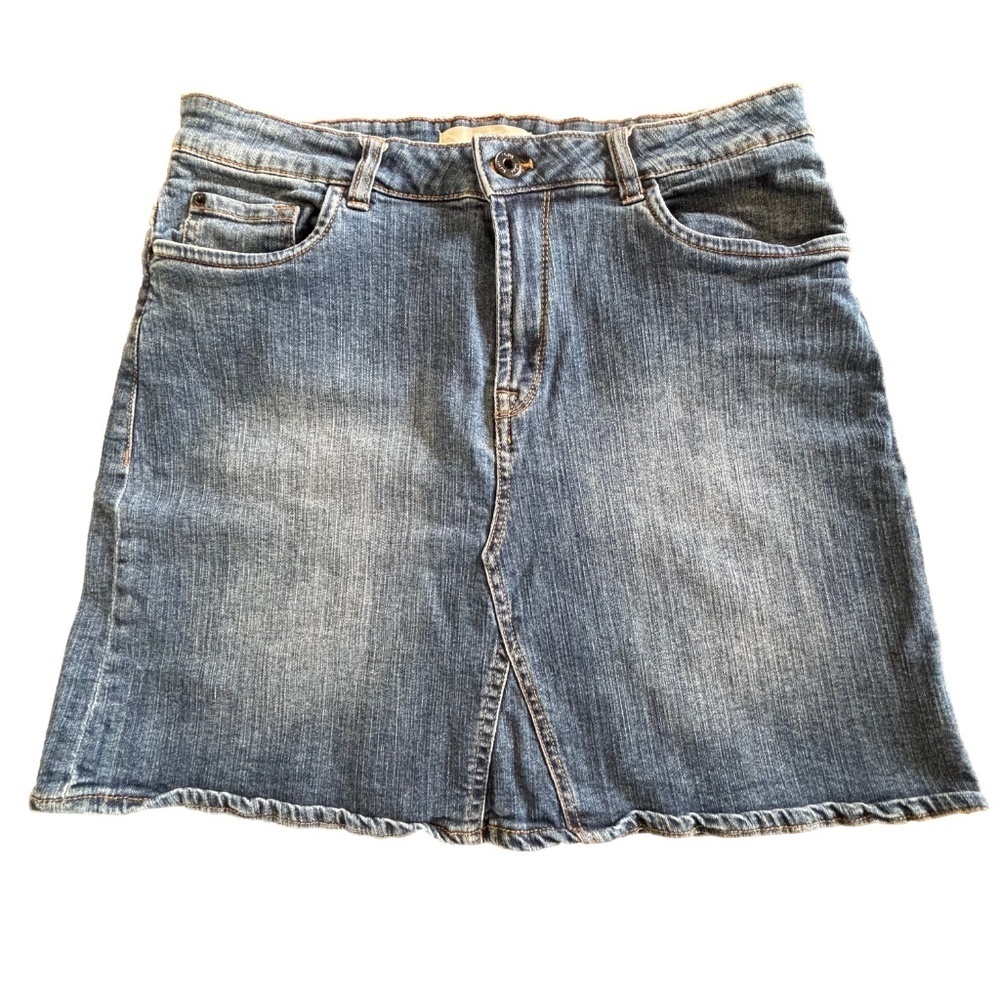 ICHI denim skirt medium wash EU size 40